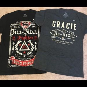 Gracie Jiu Jitsu shirt bundle, new